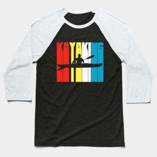 kayaking retro Baseball T-Shirt